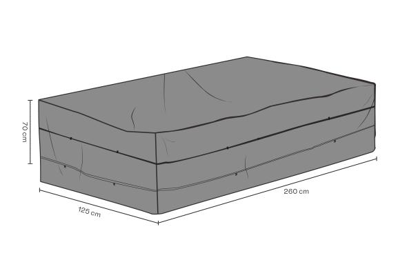 Soffskydd0x125x70 Cm, Andas - Svart