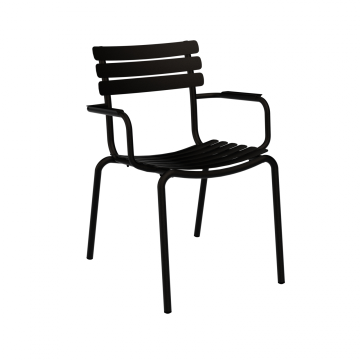 ALUA karmstol - black