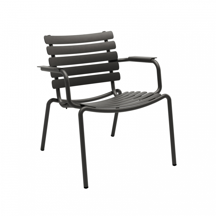 ALUA loungefåtölj - black