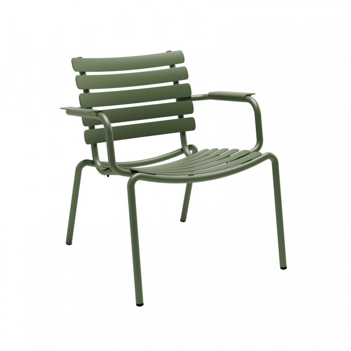 ALUA loungefåtölj - olive green