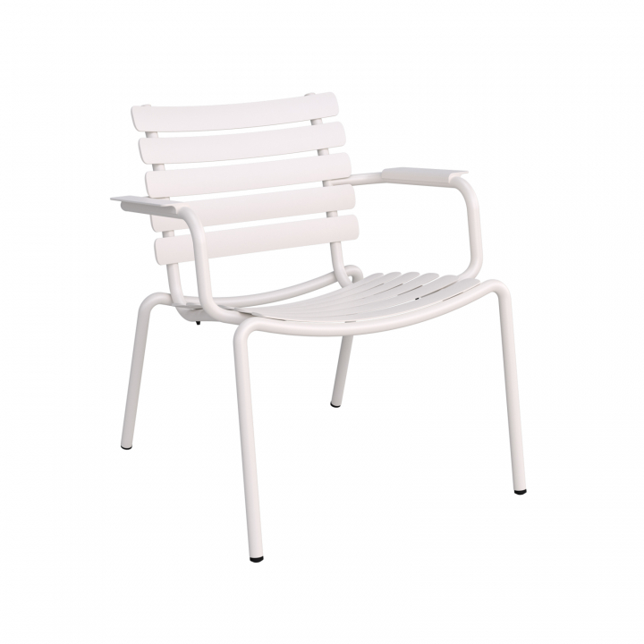 ALUA loungefåtölj - muted white