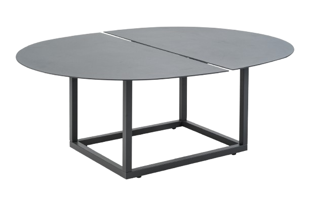 Olive soffbord 110x80 H40 cm - antracit