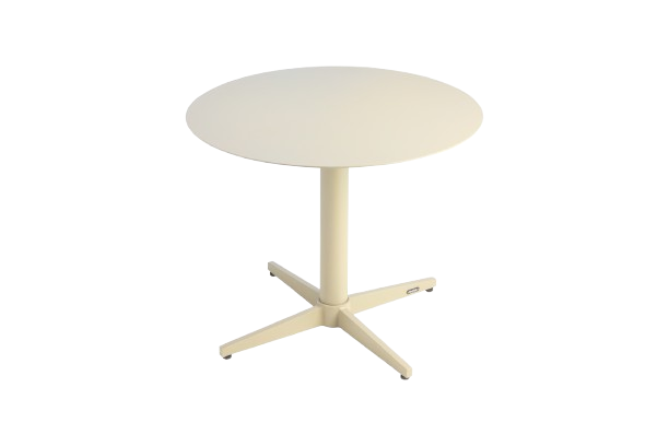Mill soffbord Ø 60 H45 cm - pearl white