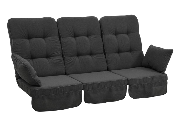 Softa Delux hammockset, högt - antracit