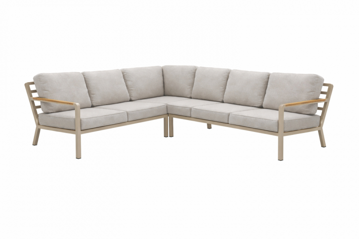 Nova hörnsoffa inkl, mittdel - khaki/soft dusk dyna