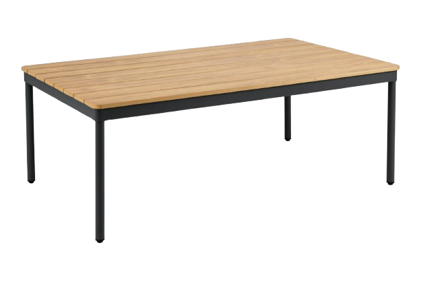 Reno soffbord 110x70 H48 cm - svart/nonwood