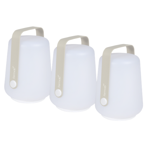 Balad Lampa H12 Cm 3 - Pack - Clay Grey