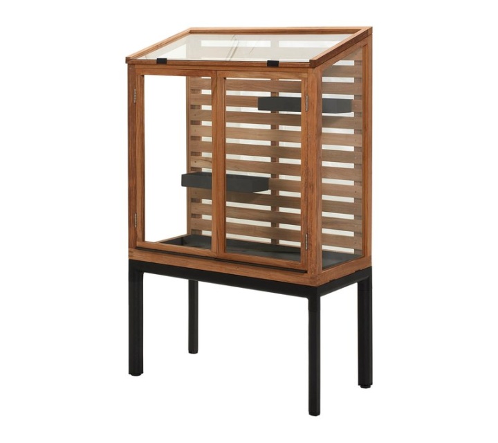 Drop Växthus - Teak/lava Grey
