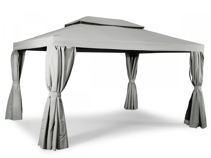 Luxor paviljong 300x400 cm - grå