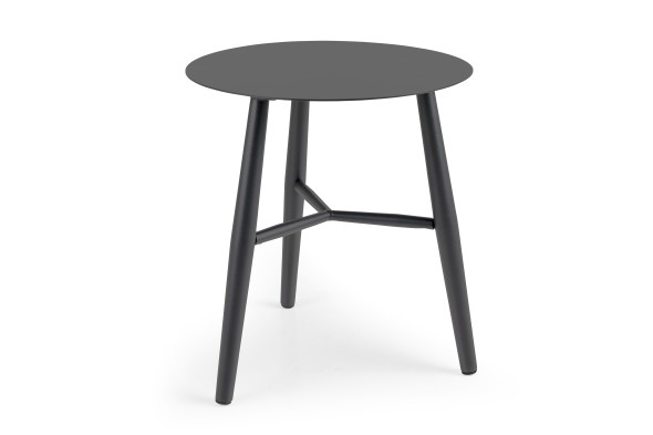 Vannes Sidobord Ø 45 H50 Cm - Antracit