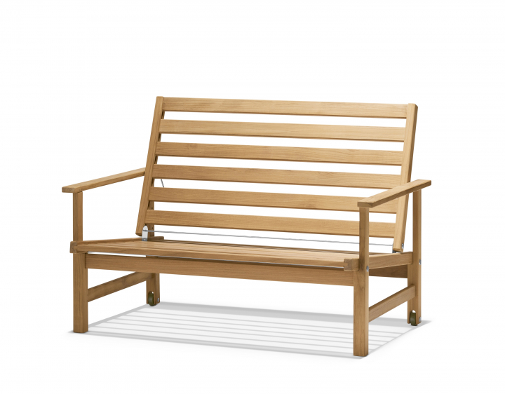 Soffa 2-sits - teak