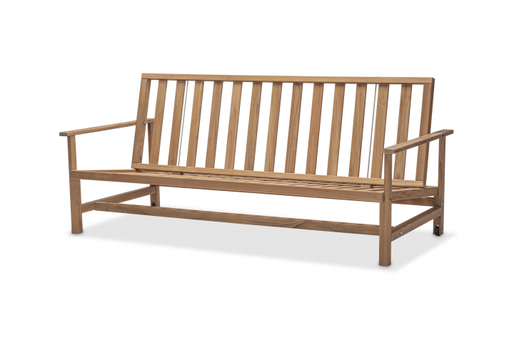 3-sits soffa - teak