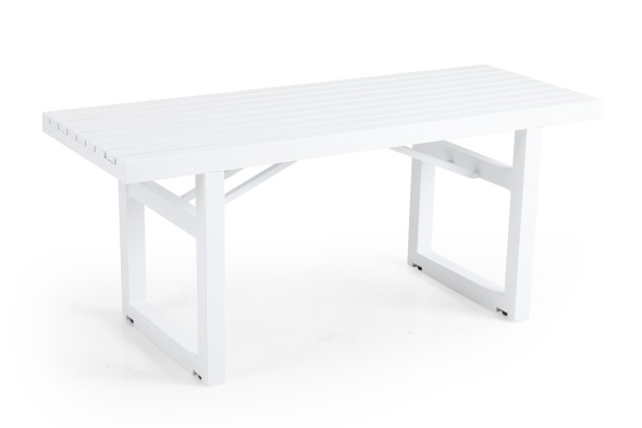 Vevi bänk 105x41 cm - vit