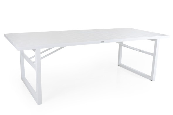 Vevi matbord 230x95 H72 cm - vit