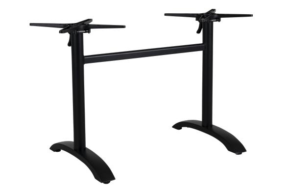 Avila bordsstativ 87x65 H72 cm, fällbart - svart matt