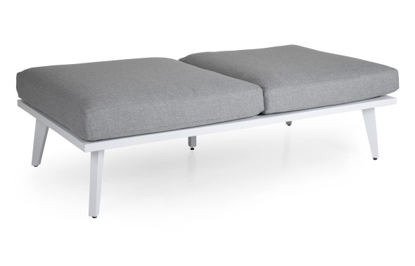 Villac 2 - Sits Soffa - Vit/grå Dyna