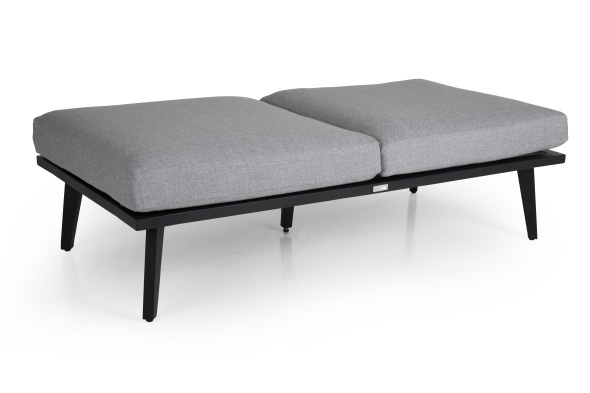 Villac 2 - Sits Soffa - Svart/grå Dyna