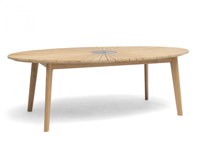 Sandhammaren bord 220x120 H73 cm - natur