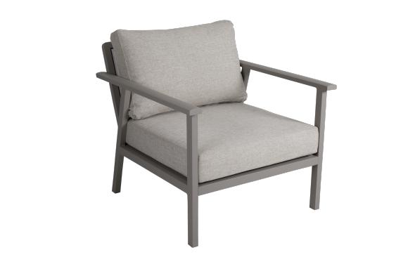 Samvaro loungefåtölj, låg - khaki/sand dyna