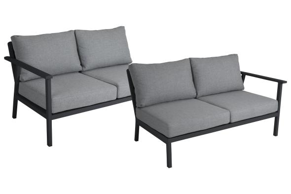 Samvaro 2 - Sits Avslut HV Låg - Antracit/pearl Grey Dyna
