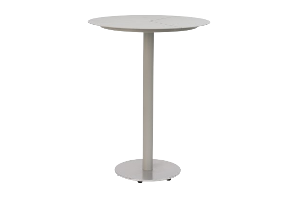Peace barbord Ø 80 H104 cm - light grey