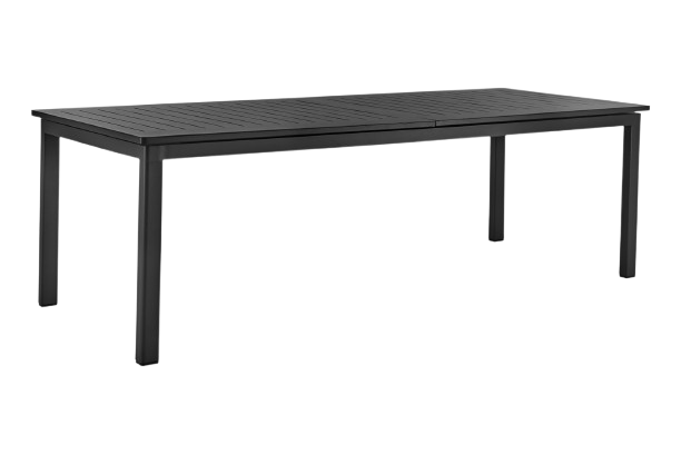 Lomma XL bord förlängningsbart 260-380x100 H73 cm - svart