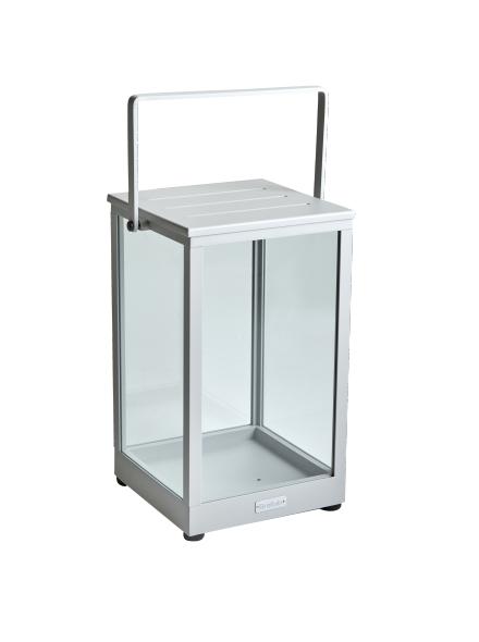 Belfort ljuslykta, stor - light grey