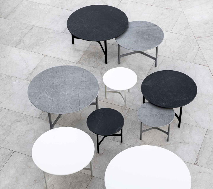 Twist soffbord Ø 45 cm - fler färger