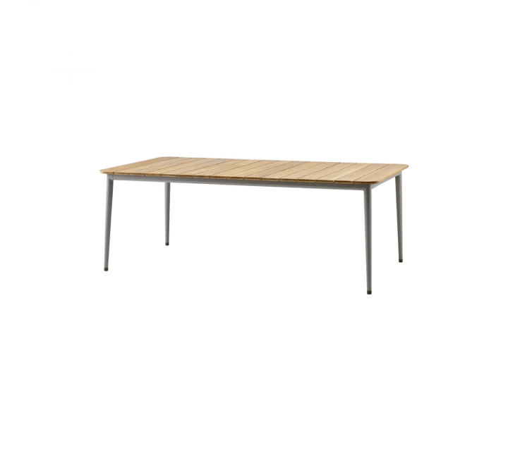 Core matbord 210x90 cm - taupe