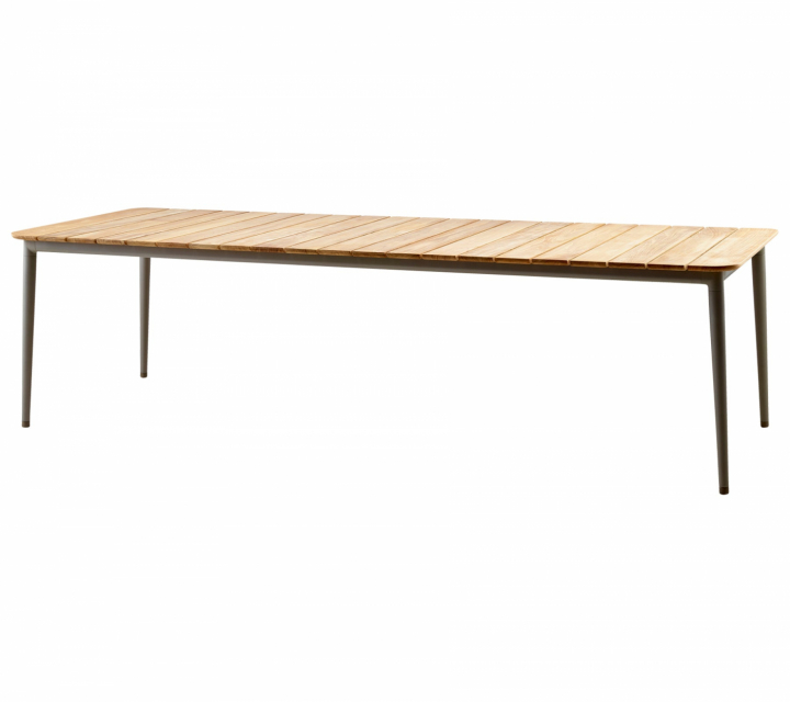 Core matbord 274x90 cm - taupe
