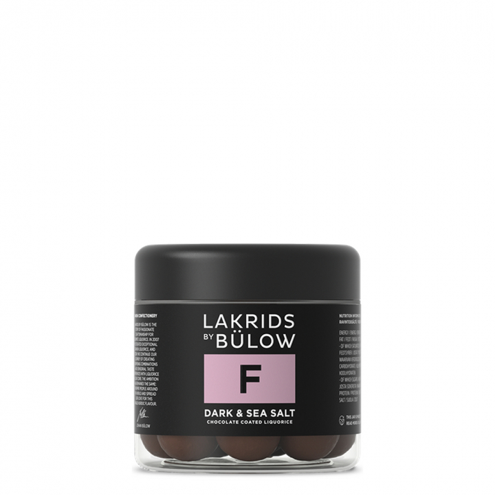 Lakrids F - Dark & sea salt, small