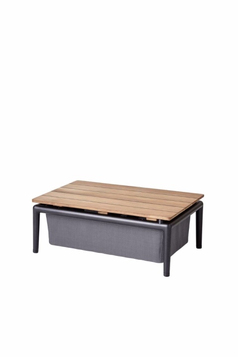 Conic Box Bord - Teak/grey