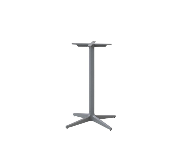 Drop cafebordsunderrede Ø 57 cm - light grey i gruppen Utemöbler / Material / Aluminiummöbler / Cafébord - Aluminiummöbler hos Sommarboden i Höllviken AB (50400AI)