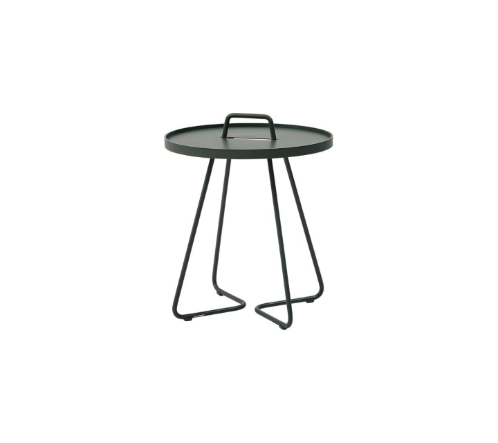 On-the-move sidobord, liten - dark green