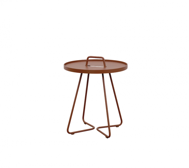 On-the-move sidobord, liten - desert red