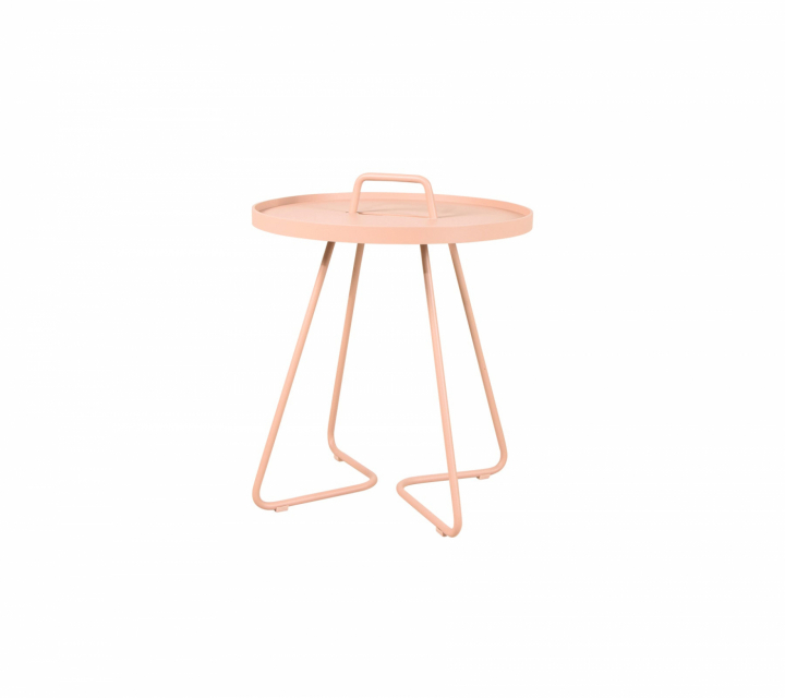 On-the-move sidobord, liten - light rose
