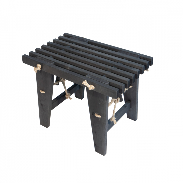 Ecobench 60 Cm Al Oljad - Svart