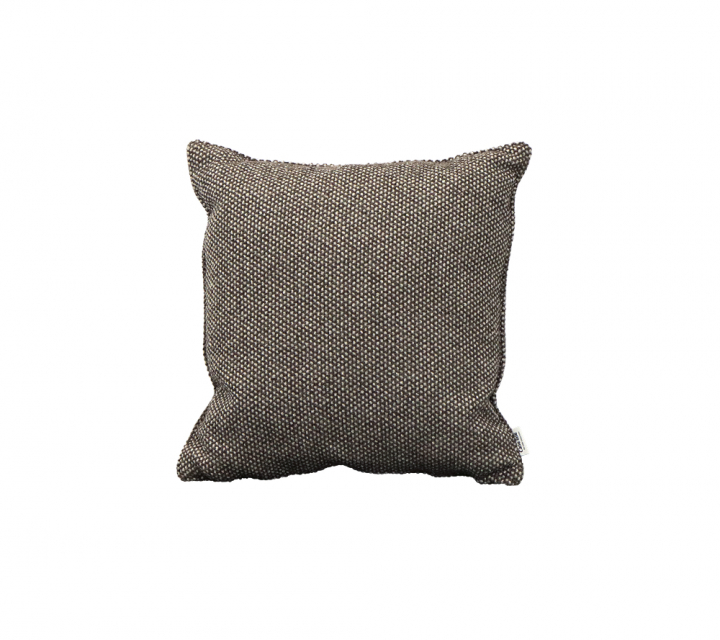 Rise prydnadskudde 50x50 cm - dark brown