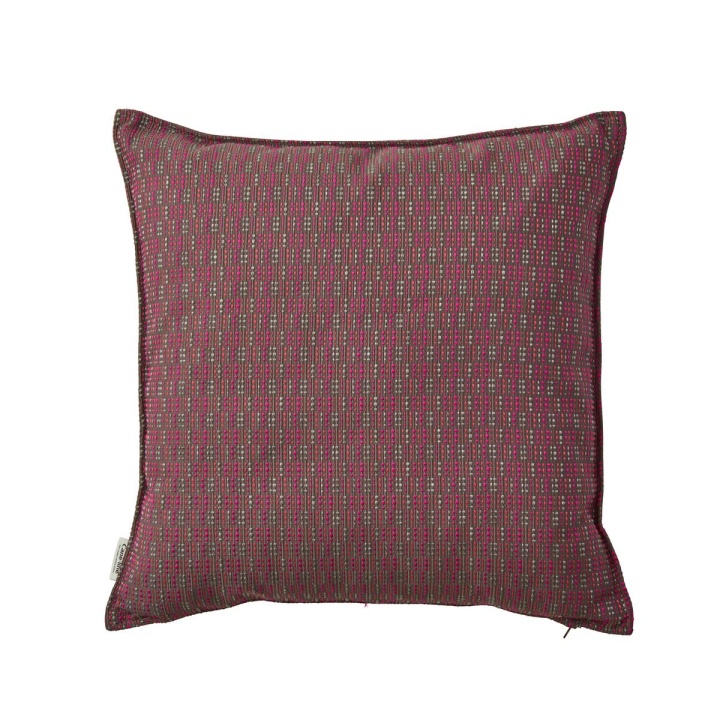 Stripe Prydnadskudde 50x50x12 Cm - Multi Pink