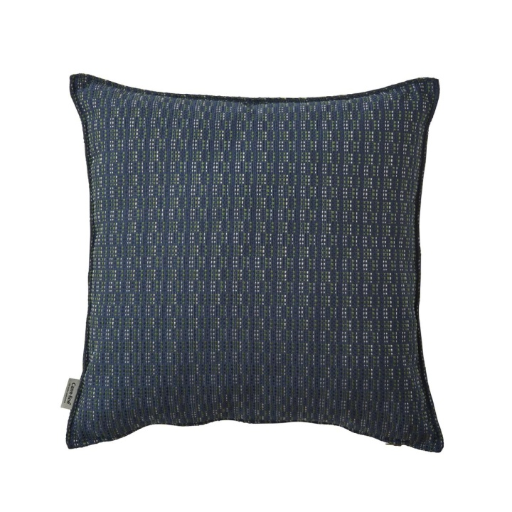 Stripe Prydnadskudde 50x50x12 Cm - Multi Blue