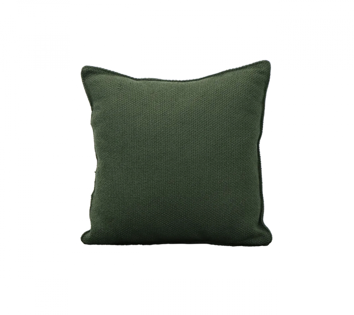 Rise prydnadskudde 60x60 cm - dark green