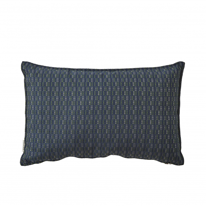 Stripe Prydnadskudde 32x52x12 Cm - Multi Blue