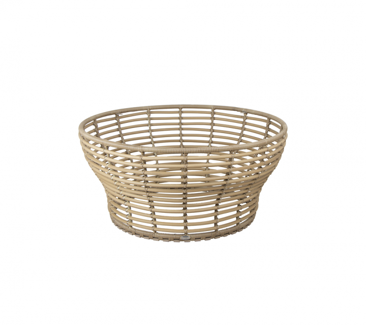 Basket soffbordunderrede, stor - natural