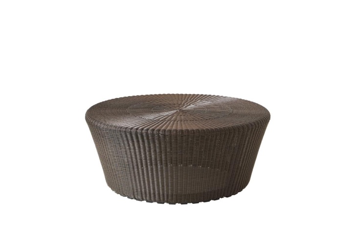 Kingston fotpall stor - mocca