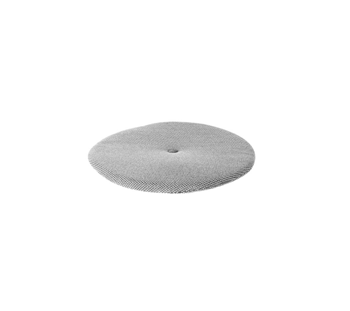 Peacock dyna till fotpall - light grey