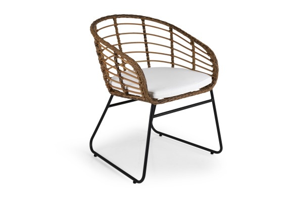 Covelo Matstol - Natur/offwhite Dyna