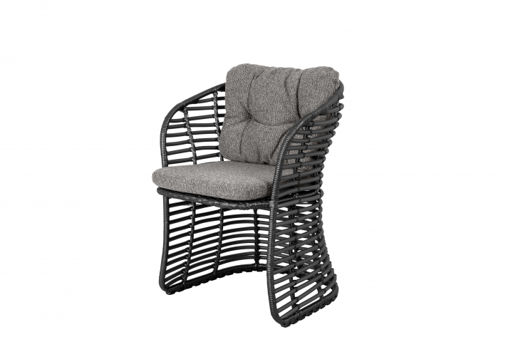 Basket stol - graphite/dark grey dyna