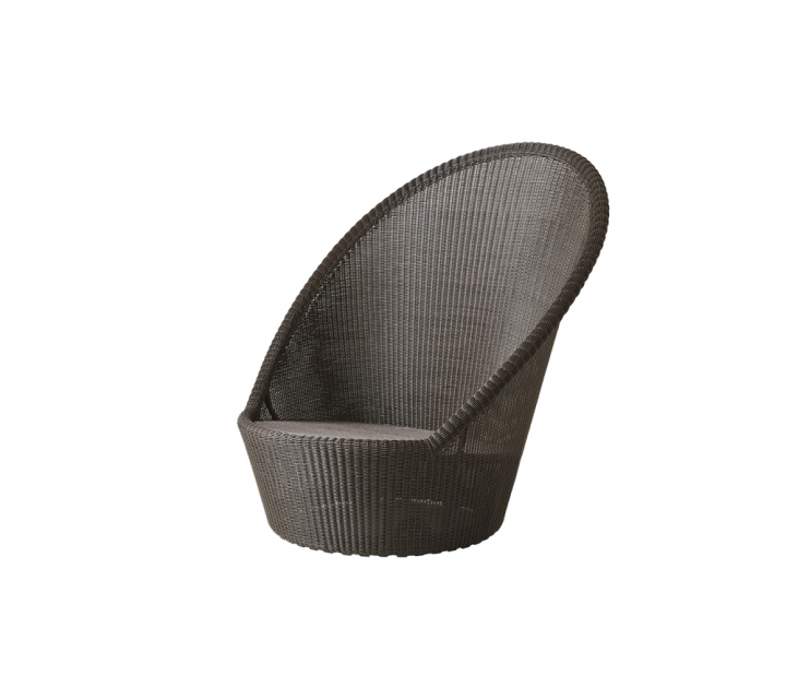 Kingston solstol m/hjul - mocca