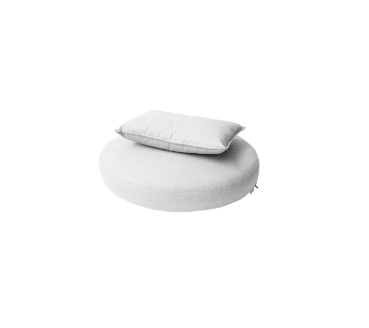 Kingston dynset solstol - white Natté