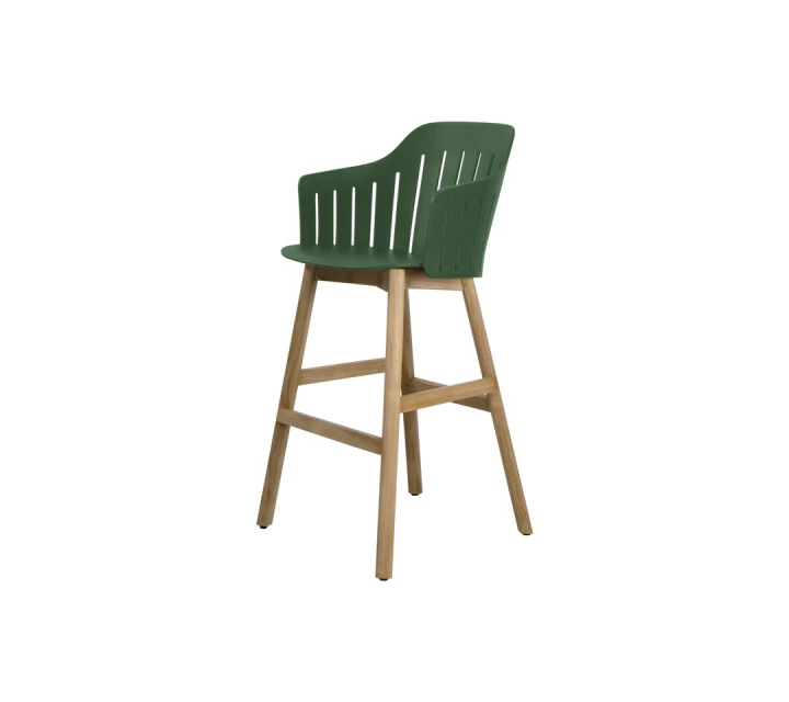 Choice barstol - dark green/teak